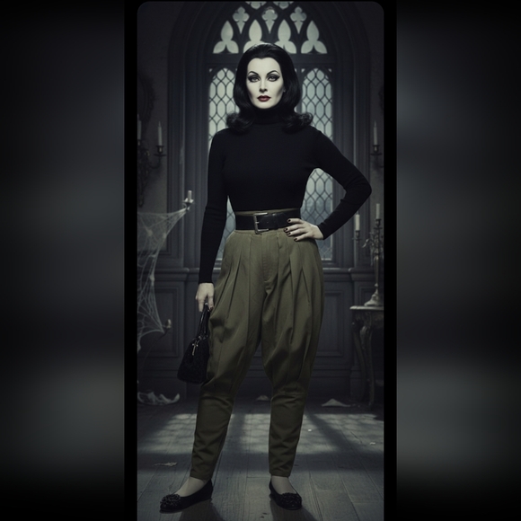 Vintage 80s Baggy Riding Trousers - Picture 1 of 12